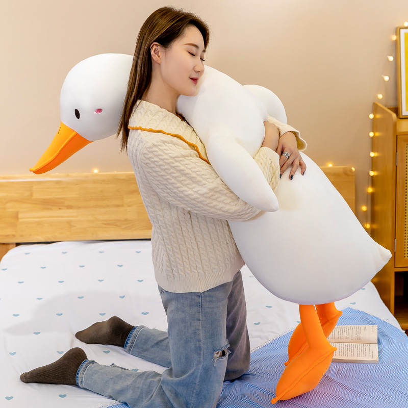 大白鹅毛绒玩偶鸭子布娃娃