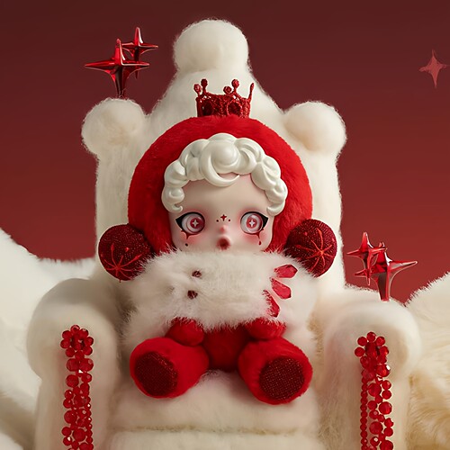 壹号POPMART 泡泡玛特SKULLPANDA冬日乐章sp系列搪胶毛绒盲盒