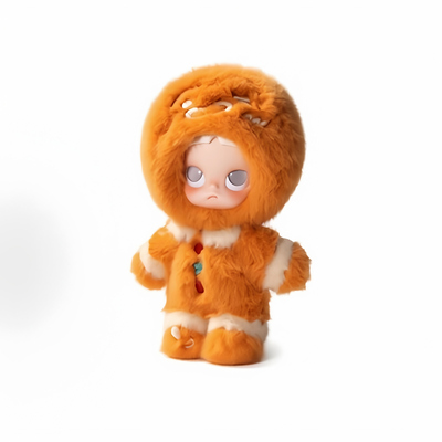 POPMART泡泡玛特 Zsiga姜饼人1/8可动人偶搪胶潮玩礼物摆件