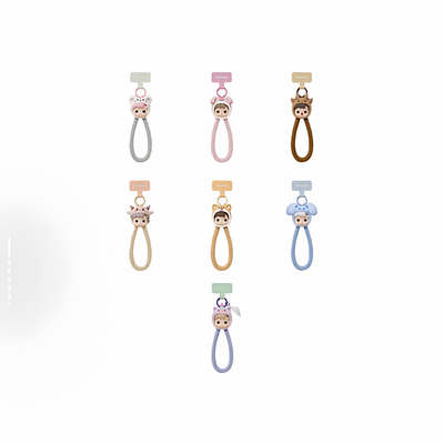 POPMART泡泡玛特HACIPUPU动物贴贴系列盲盒手机挂绳潮流时尚周边