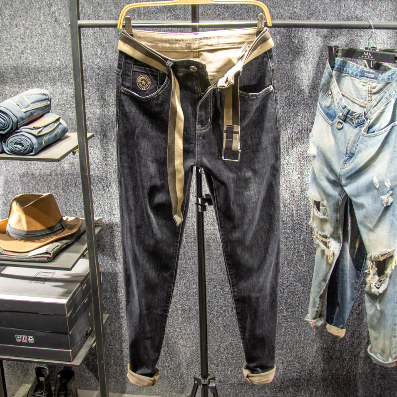 三古木棉潮牌痞帅炸街秋冬裤子