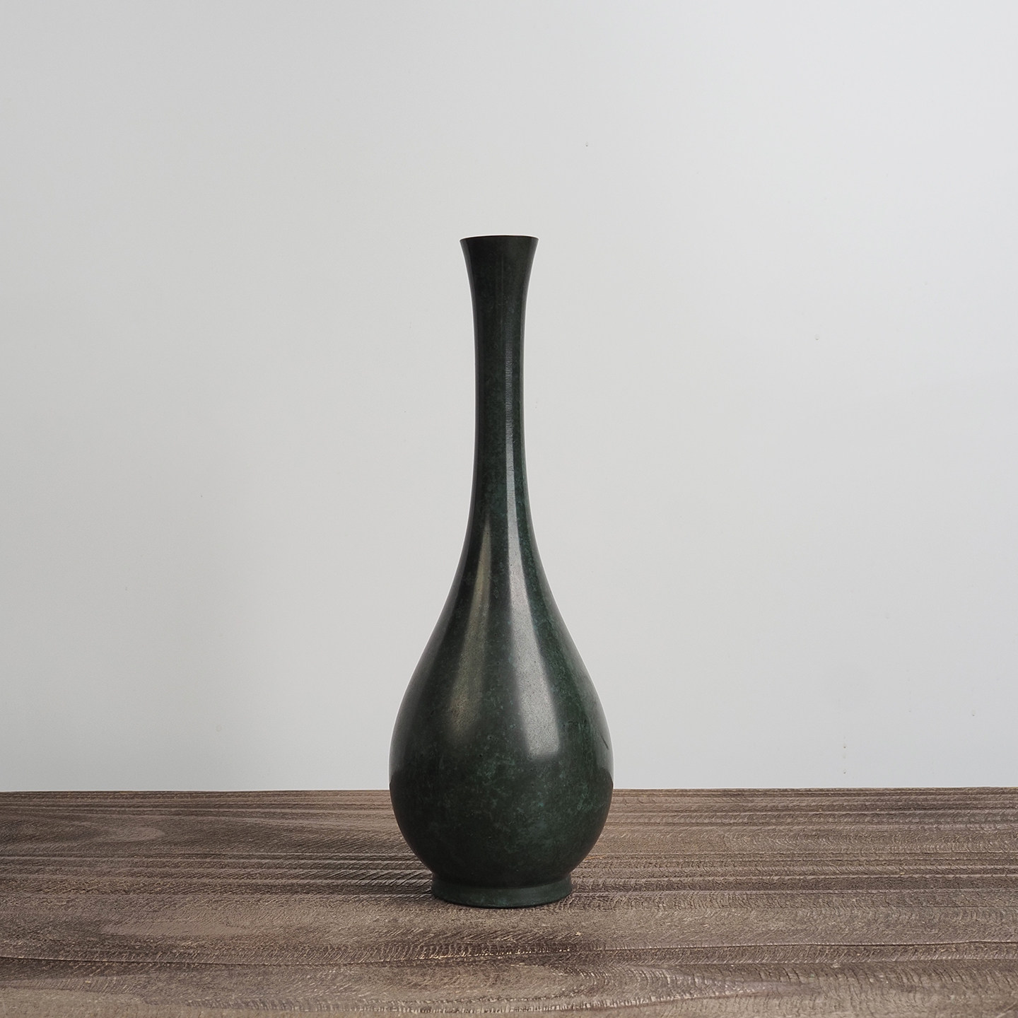 中古日本鹤首铜花瓶居家茶室供奉插花文房雅物软装桌面摆件装饰,家居饰品,花瓶,淘宝优惠券,粉丝福利购,淘宝优惠卷