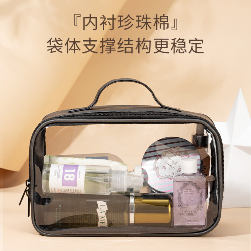 得力洗漱化妆包女便携防水