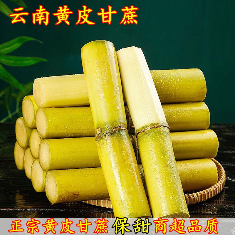 正宗云南黄皮甘蔗保甜