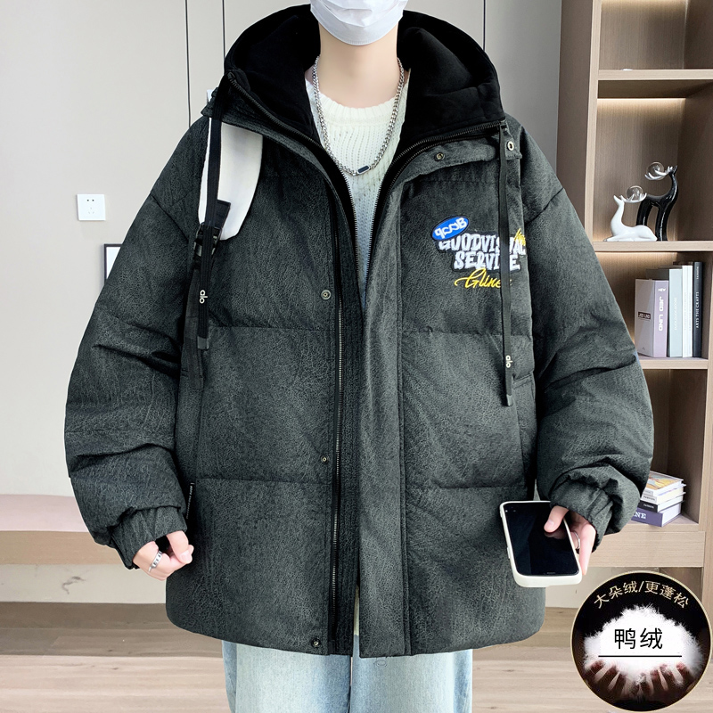 冬季潮流帅气羽绒服男孩保暖外套