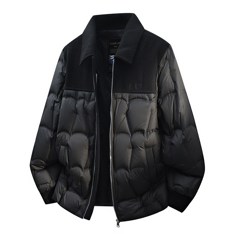 冬季12岁男孩潮流宽松羽绒服13初中学生15青少年大童帅气保暖外套