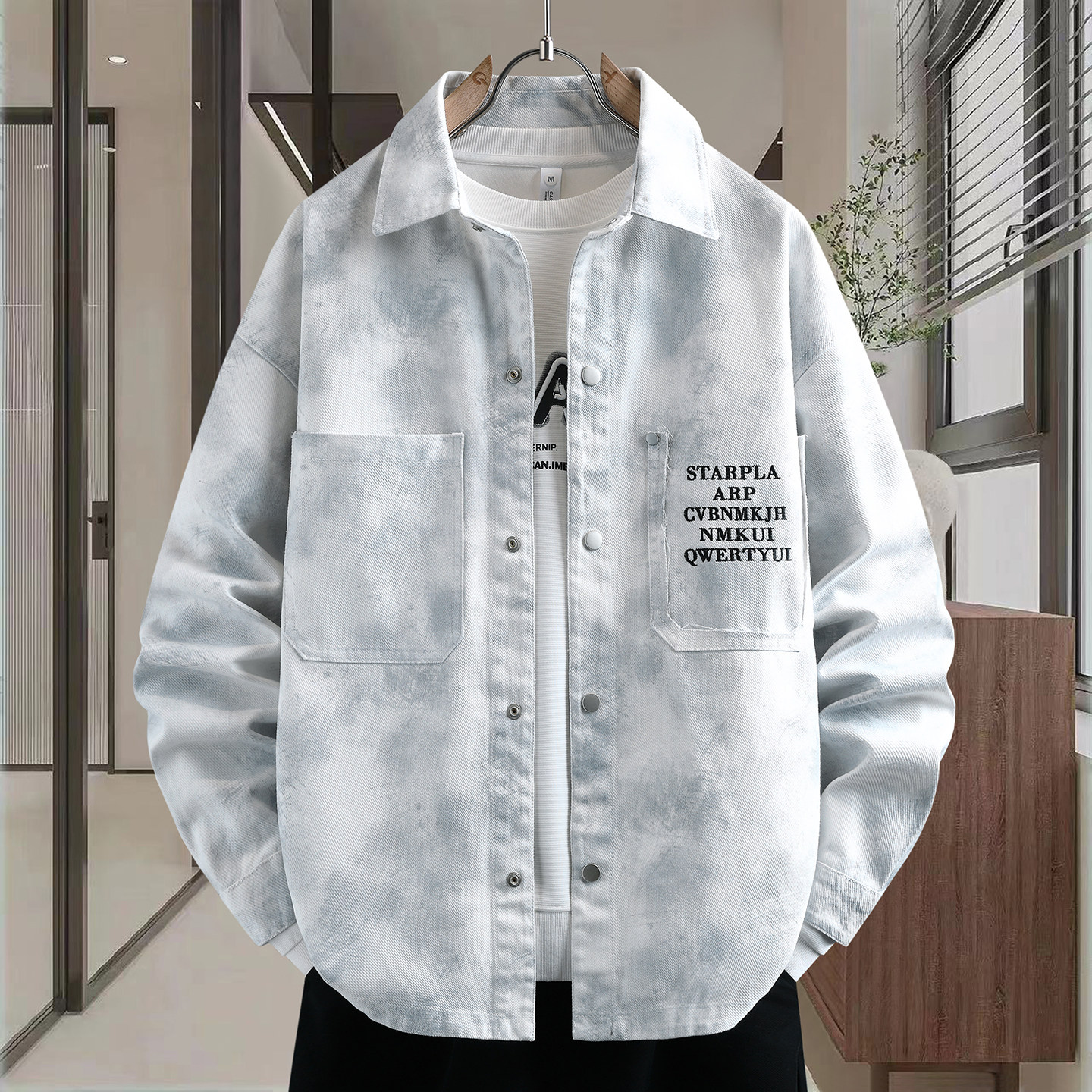 春季潮流帅气衬衣夹克12岁男孩15青少年学生13大童14牛仔衬衫外套,童装/婴儿装/亲子装,儿童牛仔衬衫,淘宝优惠券,粉丝福利购,淘宝优惠卷