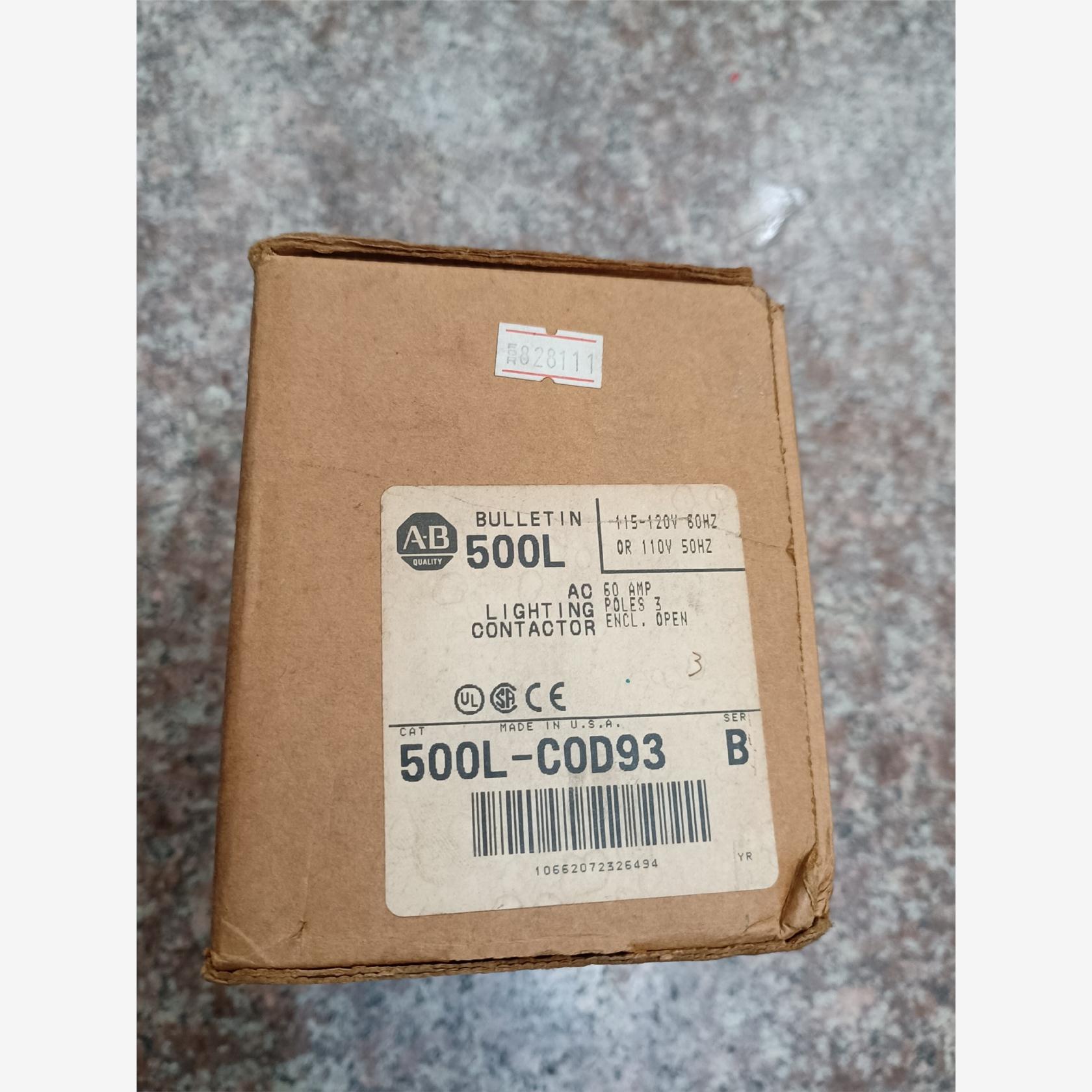 议价直拍不发:议价全新AB罗克韦尔接触器500L-C0D93,115-120v拍