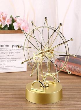 $$创意金属摩天轮永动机工艺品家居桌面装饰品摆件办公礼品玄关摆