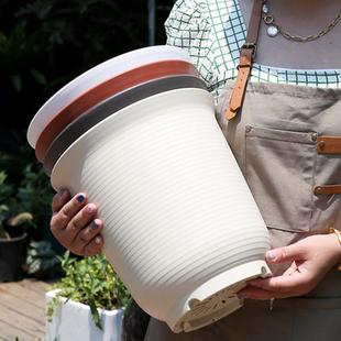 新款 霍伦种菜盆家用阳台加厚大花盆蔬菜盆霍伦盆种植盆塑料花盆