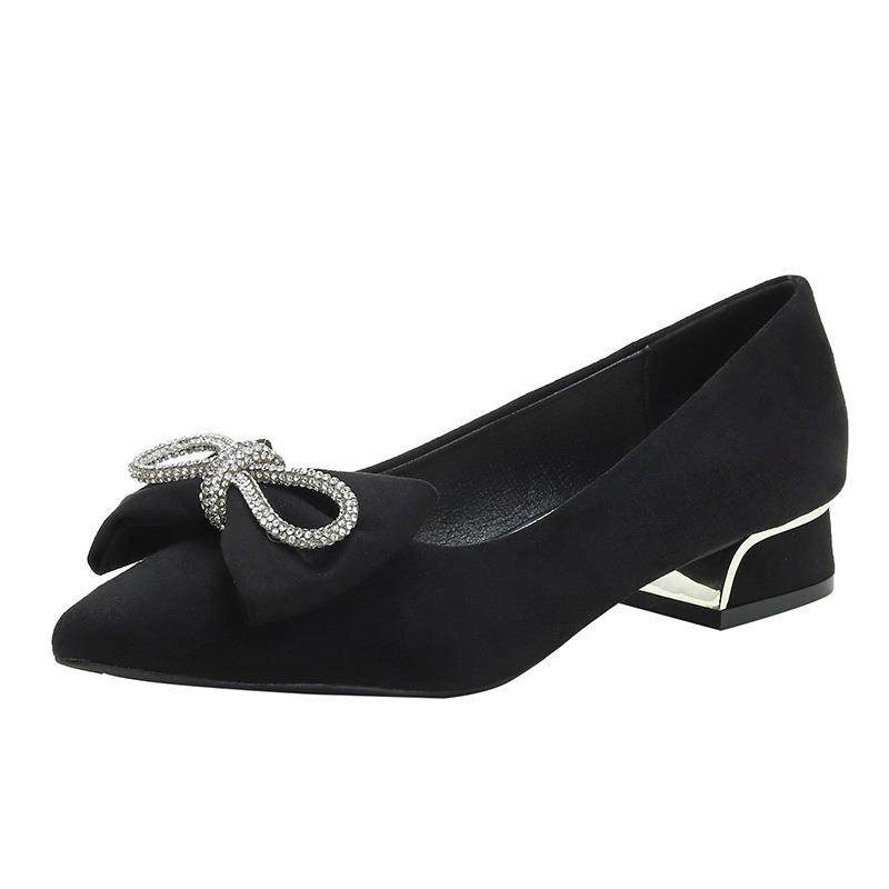 尖头单鞋女2026春秋季新款平底豆豆鞋韩版时尚浅口仙女妈妈鞋定制,女鞋,浅口单鞋,淘宝优惠券,粉丝福利购,淘宝优惠卷