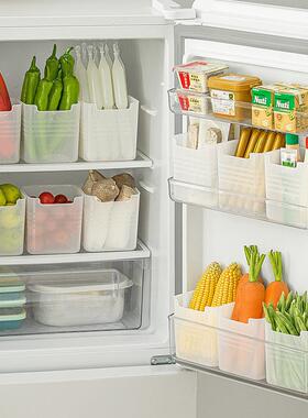 冰箱侧门收纳盒食品级分装整理神器内测保鲜冷冻专用侧面储物厨房