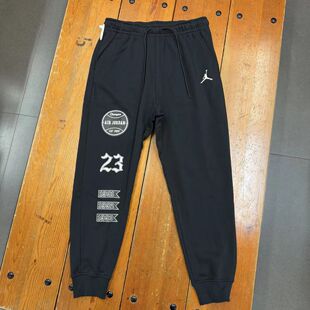 Nike耐克AJ秋冬男子运动休闲印花加绒针织跑步束脚长裤FN4620-010