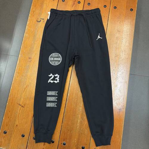 Nike耐克AJ秋冬男子运动休闲印花加绒针织跑步束脚长裤FN4620-010