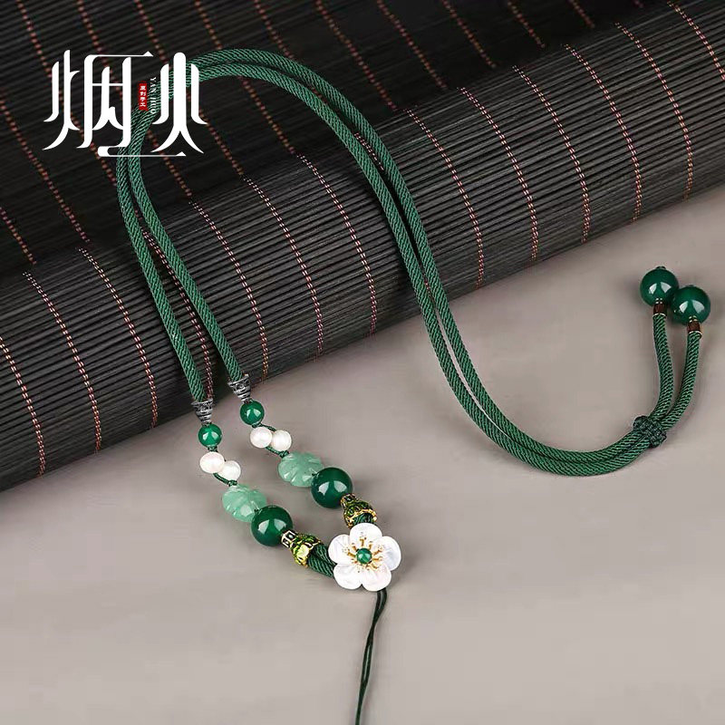 无坠项链新中式可调节挂件