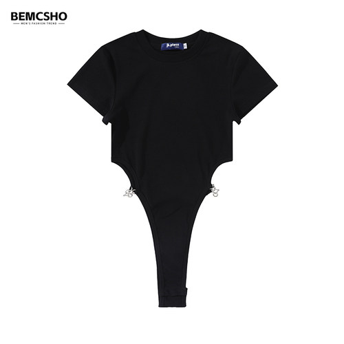 BEMCSHO欧美辣妹风性感女连体衣