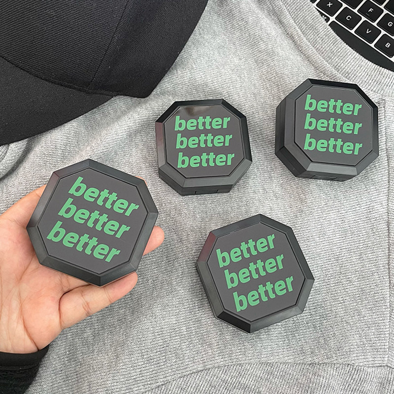 better酷黑文字美瞳盒