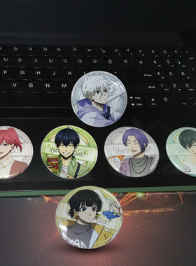 【代购】【预售】 Sol 蓝色监狱 Let's Go Out! 吧唧徽章 第