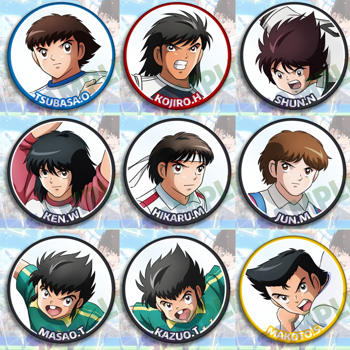 【代购】【现货】自制足球小将  队长小翼大空翼动漫ns周边徽章吧