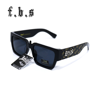 LOCS小众奇卡诺Chicano Gangsta 西海岸说唱硬汉金色字母图案墨镜