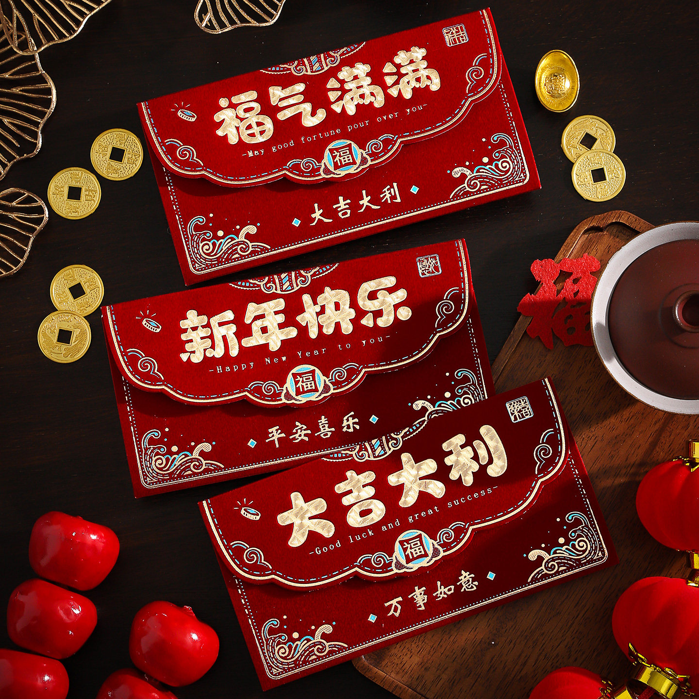 过年红包2026新款植绒烫金高档送礼通用马年千元红包袋新年利是封,节庆用品/礼品,红包/利是封,淘宝优惠券,粉丝福利购,淘宝优惠卷