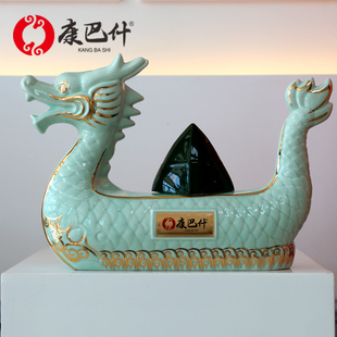 内蒙古草原清香型纯粮食白酒 53度1500ml固态地缸发酵龙舟