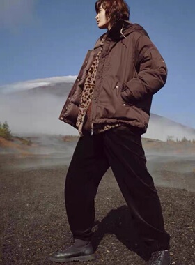 紫标xMonkeytime联名65/35羽绒夹克光电子男女情侣款羽绒服23AW