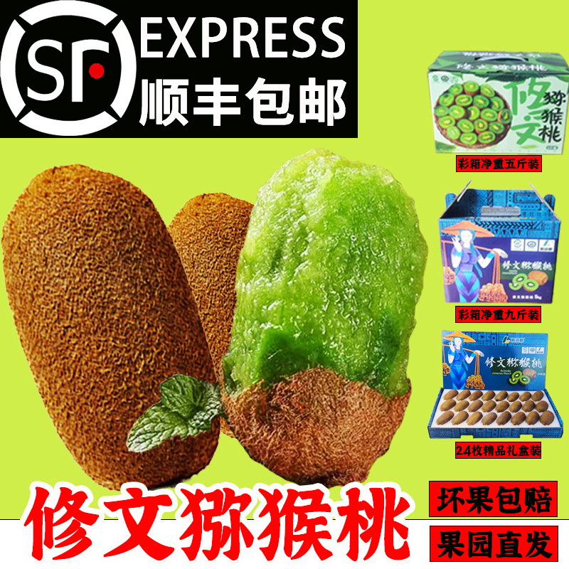 贵州修文贵长猕猴桃新鲜产地直发