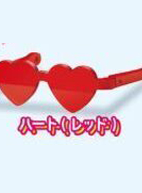 【谷子】预售    jdream 彩色爱心墨镜 可爱10cm努努娃用配件