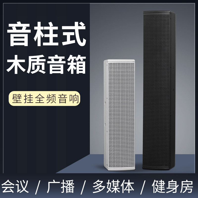 DKA 多媒体室会议音箱酒店背景音乐培训学校广播商场壁挂音柱音响