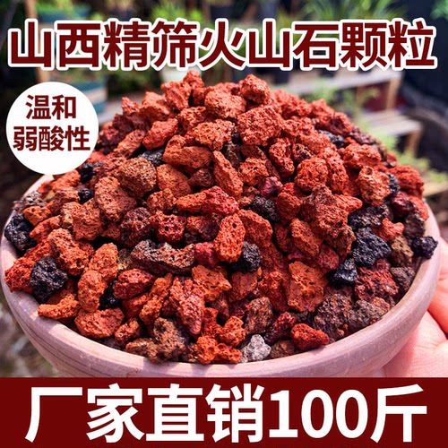 火山石颗粒鱼缸乌龟专用造景底砂过滤滤材园艺盆栽多肉兰花专用