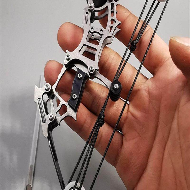 迷你弓箭微型弓箭复合弓滑轮弓反曲弓不锈钢兵人武器小型弓射箭,运动/瑜伽/健身/球迷用品,弓,淘宝优惠券,粉丝福利购,淘宝优惠卷