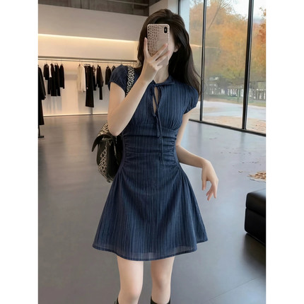 连衣裙女2026新款绝美不撞款巨好看的初夏海边穿搭独特漂亮小裙子