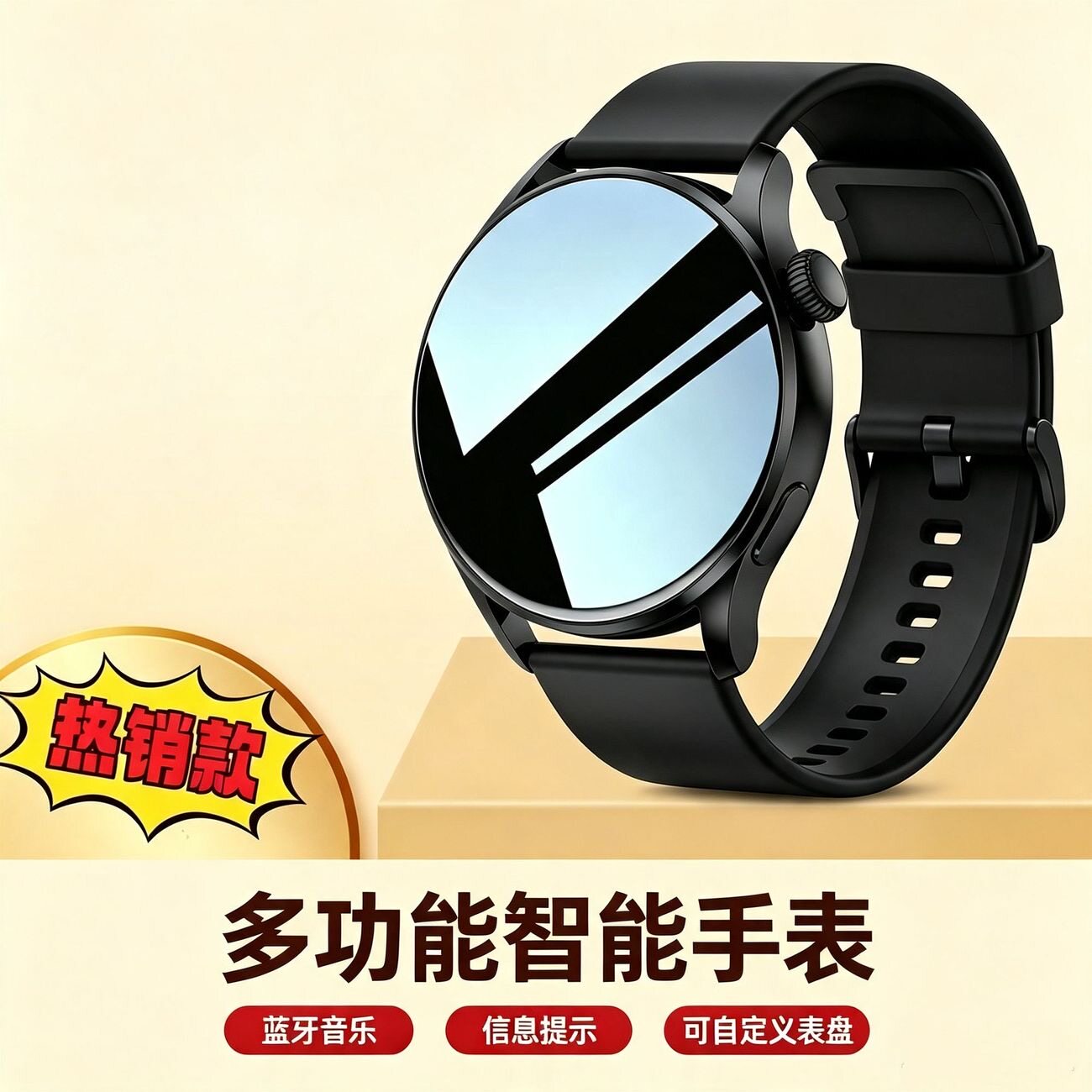华强北2026年新款watch10顶配版蓝牙智能手表通话nfc多款运动手表