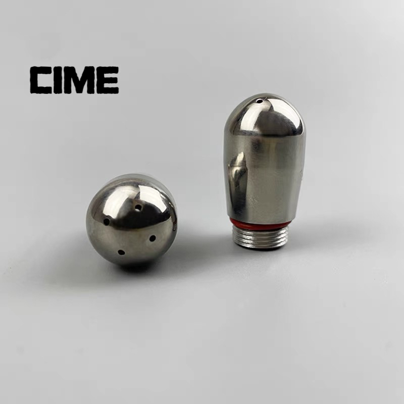 意大利CIME西米半自动咖啡机改装蒸汽打奶喷嘴3/4孔1.0mm孔径