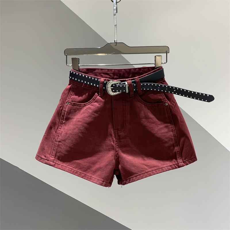 2026年春季新款高腰水洗牛仔阔腿短裤女百搭宽松显瘦a字辣妹热裤,女装/女士精品,牛仔裤,淘宝优惠券,粉丝福利购,淘宝优惠卷