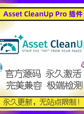 Asset CleanUp Pro插件 页面加载优化冗余请求查询WP站点加速