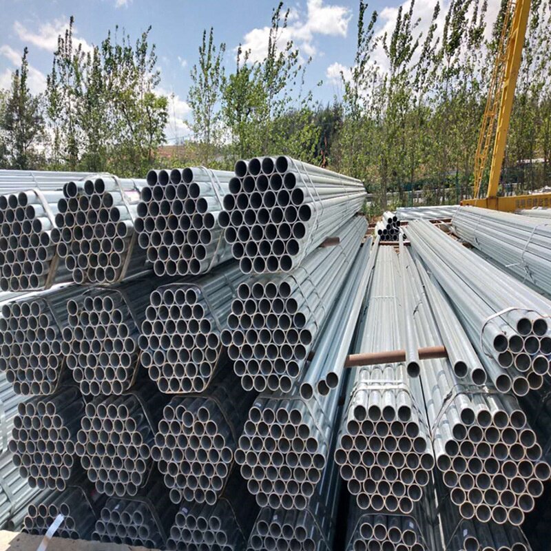 国标热镀锌管圆管钢材脚手架华岐热镀锌钢管q235消防管dn100