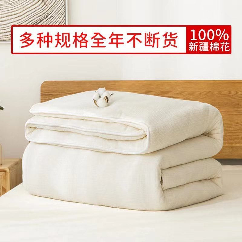 新疆棉褥子加厚秋冬被子双人被芯春秋被棉胎垫被新疆棉花被,床上用品,棉花被,淘宝优惠券,粉丝福利购,淘宝优惠卷