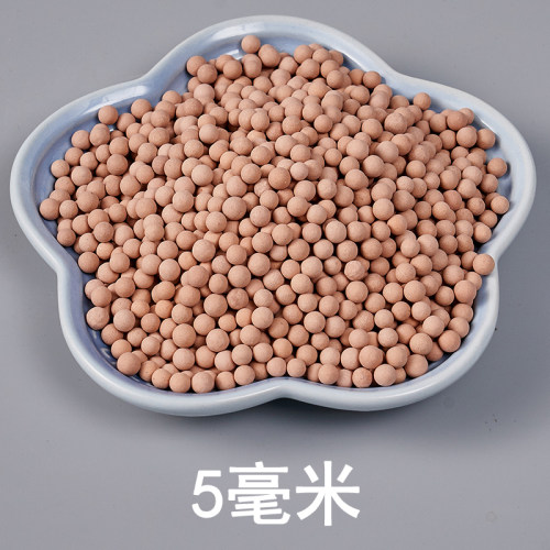 食品级麦饭石球净水滤料鱼缸用