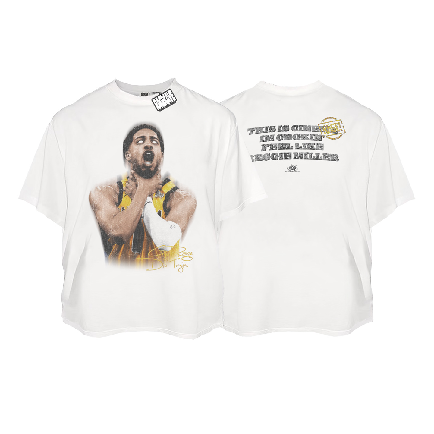 RC哈利伯顿美式复古篮球印花短袖