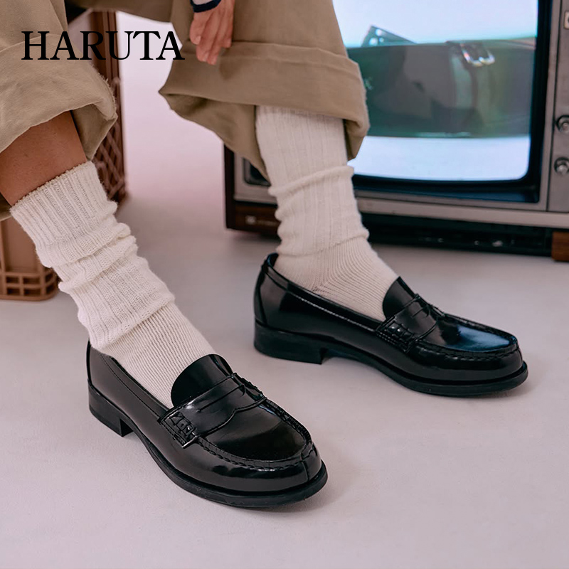 haruta学生英伦风jk制服乐福鞋