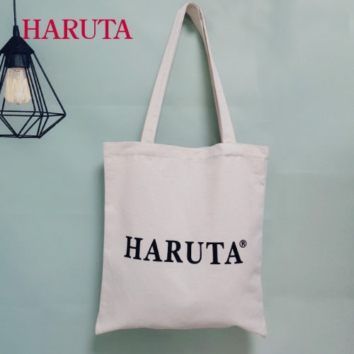 haruta日系大容量单肩帆布包