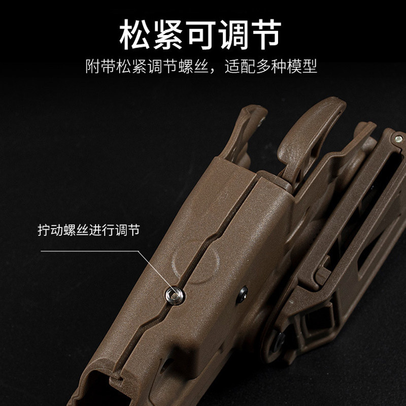TACTICAL WAIST MOUNT UNIVERSAL NYLON QUICK-PULL SLEEVE FOR LEFT-HANDED MULTI-PURPOSE TOOL COMPARTMENT COVER