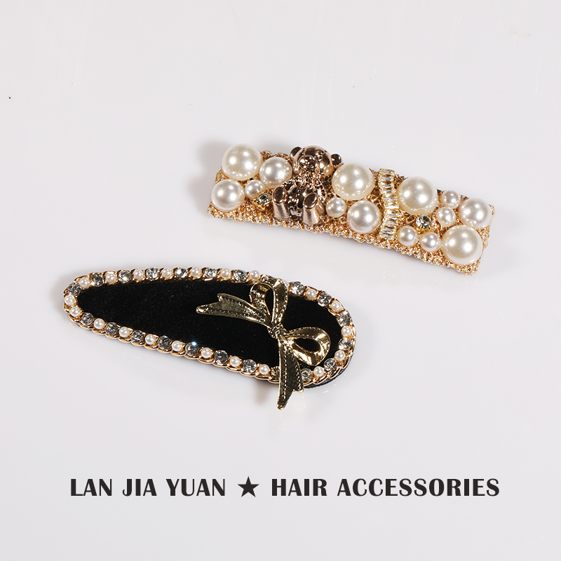 蓝嘉源BB夹合金少女风发夹