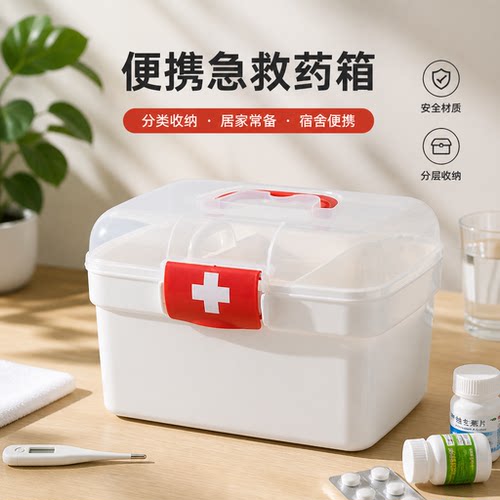医药箱宿舍学生小型便携手提医疗