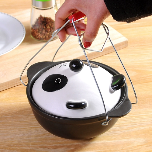 Возьмите зажим для миски, чтобы предотвратить горячий клип, миска с ручкой, овощи на пару, чтобы взять миску, чтобы предотвратить проскальзывание и анти -хот