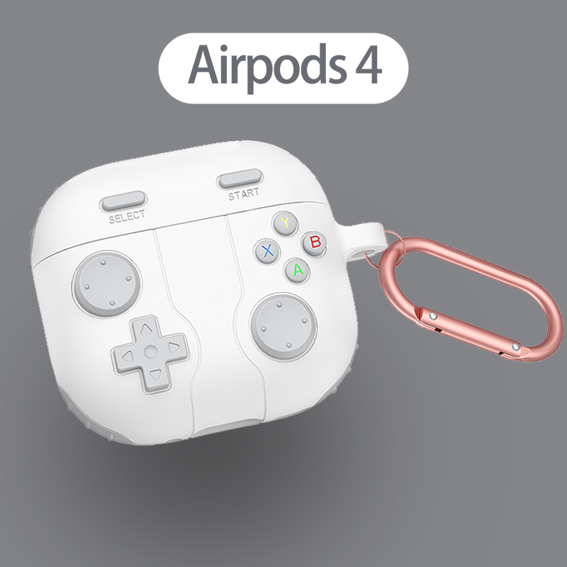 airpods4保护套适用苹果耳机4代保护壳airpods3代2代ipods硅胶软壳airpodspro2保护套四代二代apple外壳游戏