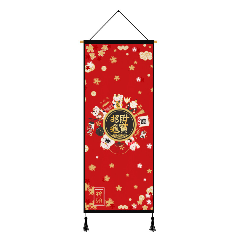 the republic of korea Qiangbu Tapestry Decorative painting Valance Background cloth bedroom a living room Japanese Fortune cat Fabric art Hanging picture inin the Home Fabric , Tapestry/Tapestry  category - from Buy2taobao.com to provide professional Taobao agent buy service