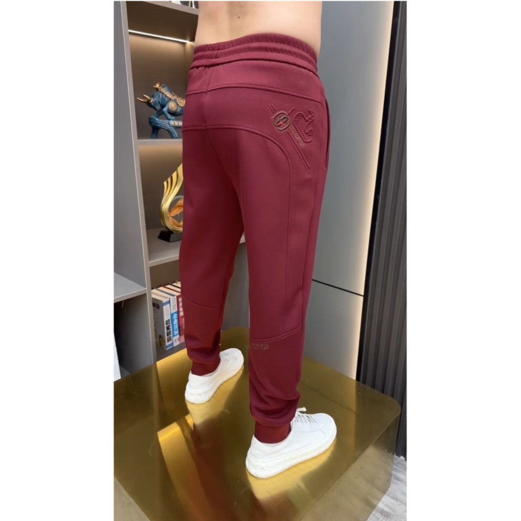 秋冬新款加厚休闲裤男